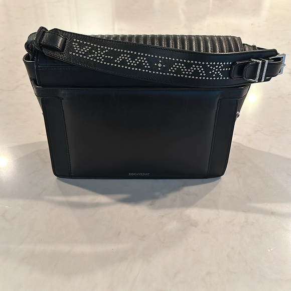 Zadig & Voltaire Optimiste Black Bag - Picture 7 of 17